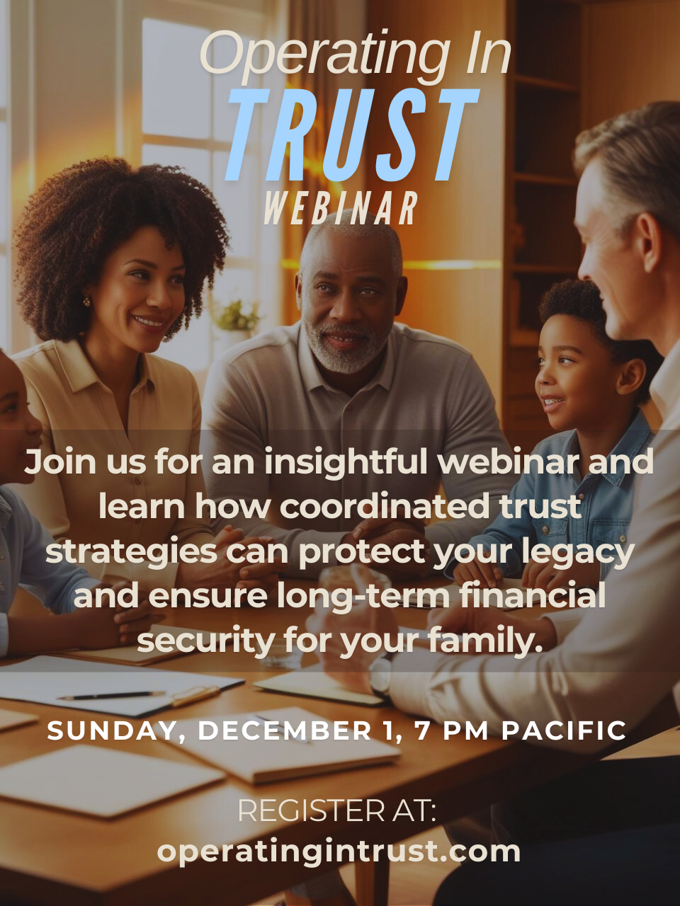 Operating In Trust Flyer